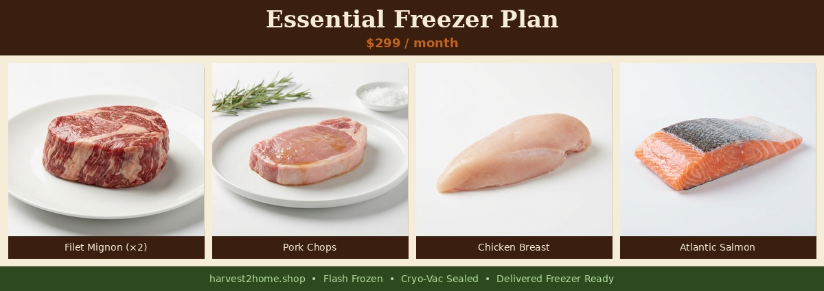 Essential Freezer Plan